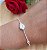 Pulseira Gota Pedra Zircônia - Prata 925 - Imagem 1
