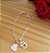 Pulseira Placa com Pata Pet - Prata 925 - Imagem 3