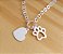 Pulseira Placa com Pata Pet - Prata 925 - Imagem 2