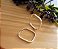 Argola Quadrada Fio Quadrado 2.1 mm Prata 925 - Imagem 1