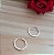 Argola Hexagonal Fio Quadrado 1,5 mm - Prata 925 - Imagem 3
