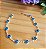 Pulseira Olho grego Murano - Prata 925 - Imagem 3