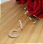 Argola click Cravejada 16mm - Prata 925 - Imagem 2