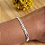 Pulseira Tampinha Flat F100- Prata 925 - Imagem 1