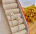 Brinco Flor com Zircônias penduradas - Prata 925 - Imagem 2