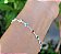 Pulseira Zircônias Ciganinha- Prata 925 - Imagem 1