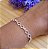 Pulseira Elo Infinito Prata - 925 - Imagem 1