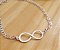 Pulseira Infinito 28x9 mm - Prata 925 - Imagem 3