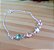 Pulseira 4 Zircônias Candy Color - Prata 925 - Imagem 3
