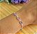 Pulseira  Zircônia Lavanda - Prata 925 - Imagem 1