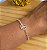 Pulseira Espírito Santo Vazada - Prata 925 - Imagem 1