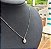 Pingente Placa Gota - Prata 925 - Imagem 2