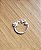 Piercing  Helix/ Daith Rosa - Prata 925 - Imagem 1
