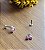 Piercing tragus / Anti Tragus Cereja - Prata 925 - Imagem 2