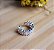 Piercing Fake Flor Cravejado - Prata 925 - Imagem 3