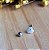 Piercing Tragus/ Flat /Anti Tragus Coração Cravejado - Prata 925 - Imagem 1