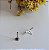 Piercing Helix 5 gotas Zircônias- Prata 925 - Imagem 2