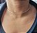 Colar Aro Chocker  Aberto - Prata 925 - Imagem 1