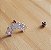 Piercing 6  Zircônia  Tragus / Anti tragus - Prata 925 - Imagem 1