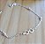 Pulseira bolas e infinito - Prata 925 - Imagem 2