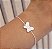 Pulseira Borboleta Cravejada - Prata 925 - Imagem 2