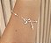 Pulseira Uma Zircônia e Cruz - Prata 925 - Imagem 2