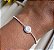 Pulseira Pingente c/ Cravação Ajustável - Prata 925 - Imagem 2