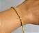 Pulseira Cordão Baiano 3mm - Semijoias - Imagem 2