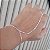 Pulseira de Mão Hand Chain ( Jade) Canutilhos - Prata 925 - Imagem 3
