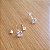 Brinco Virgínia 2 em 1 (Ear Jacket) Cristal - Prata 925 - Imagem 2