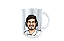 Caneca Vidro 325ml - 1 caricatura - Imagem 1