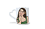 Caneca Cerâmica Alça Coração - 1 caricatura - Imagem 1