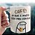 Caneca Cerâmica FLORK - Café e Cerveja - Imagem 1