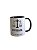 Caneca Cerâmica Alça Colorida - Profissão Personalizada - Imagem 1