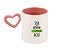 Caneca Alça em Coração - Personalizada - Imagem 2