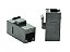 EMENDA RJ45 CAT5e UTP JACK FÊMEA PT - Imagem 2