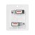 BALUN PARA VIDEO CFTV BNC COM BORNE DE PARAFUSOS. - Imagem 3