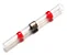 CONECTOR SOLDA TERMORETRATIL PROVA D AGUA VM P/ FIO 0,50 a 1,5MM - Imagem 1