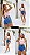 SHORT JEANS 100% GRADE QUEBRADA - Imagem 1