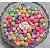 Bola Leitosa Irisada passante Candy color 8mm 100g - Imagem 1