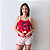Pijama Feminino Curto Alça Fru-Fru - Imagem 1