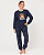 Pijama Feminino Longo Coffee Time - Imagem 1