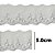Bordado Ingles Branco 5.0cm Ctb-151 Com 13.70 Metros NYBC - Imagem 1