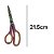 Kit com 3 tesouras modelo botao NYBC - Imagem 4
