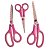Kit com 3 tesouras modelo flamingo NYBC - Imagem 1