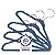 Kit Cabide de Veludo Infantil Slim c/10 UN BZ - Imagem 2