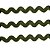 Sianinha 9mm Verde Militar c/10 metros 100% viscose São José - Imagem 1