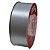 Fita poliéster 38mm Cinza claro c/50 metros Trader - Imagem 1