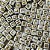 Miçanga cubo letras 6mm ref 0030 com 100 gramas - Imagem 1