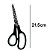 Kit com 3 tesouras modelo xadrez NYBC - Imagem 4